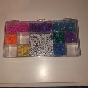 Set of rainbow colored beads!